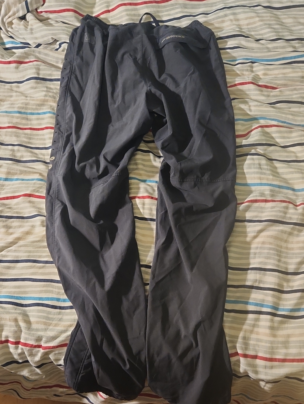 Brooks Pure Project Track Running Joggers Pants Womens Small Gray Slate Graphite - Picture 3 of 15